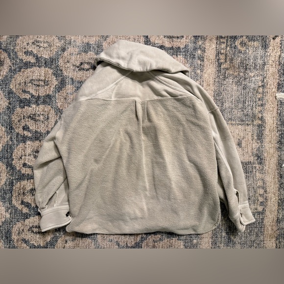 Free People Cream Oversized Jacket - Picture 5 of 6